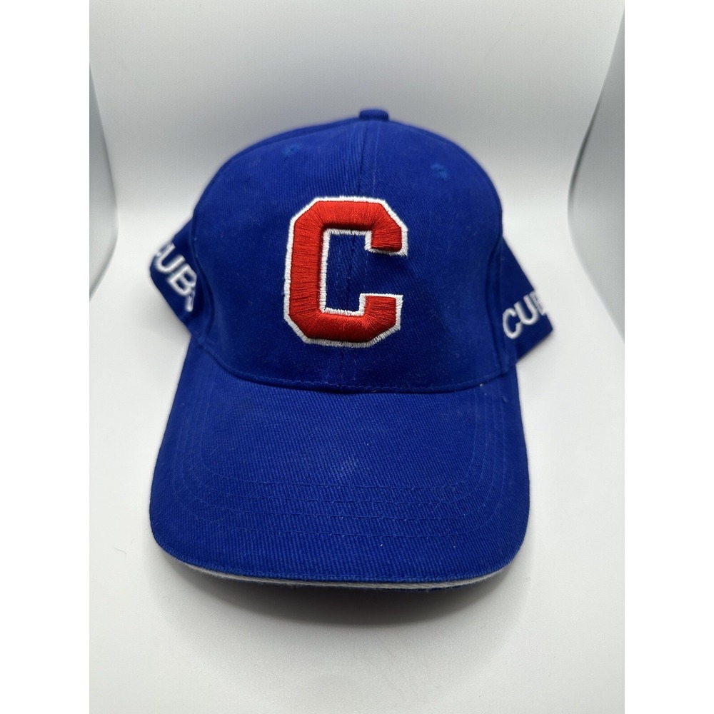 VTG Chicago Cubs Hat Snapback Baseball Cap Embroidered‎ Baseball Hat